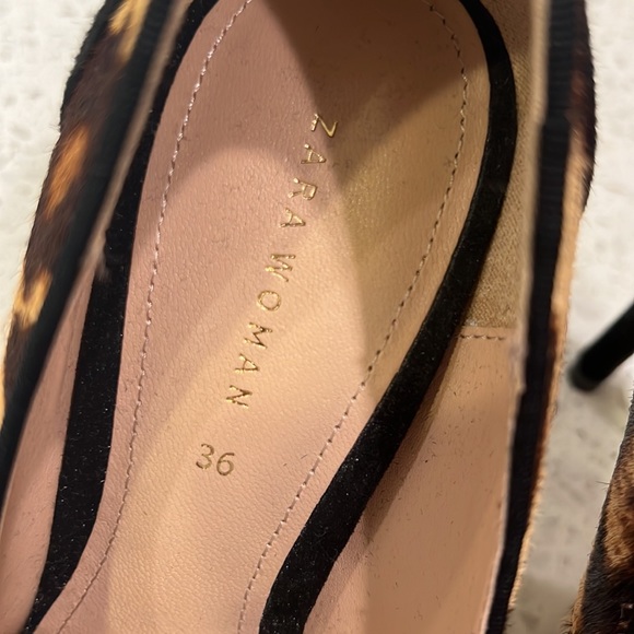ZARA leopard pumps. Size 36 - Picture 2 of 12